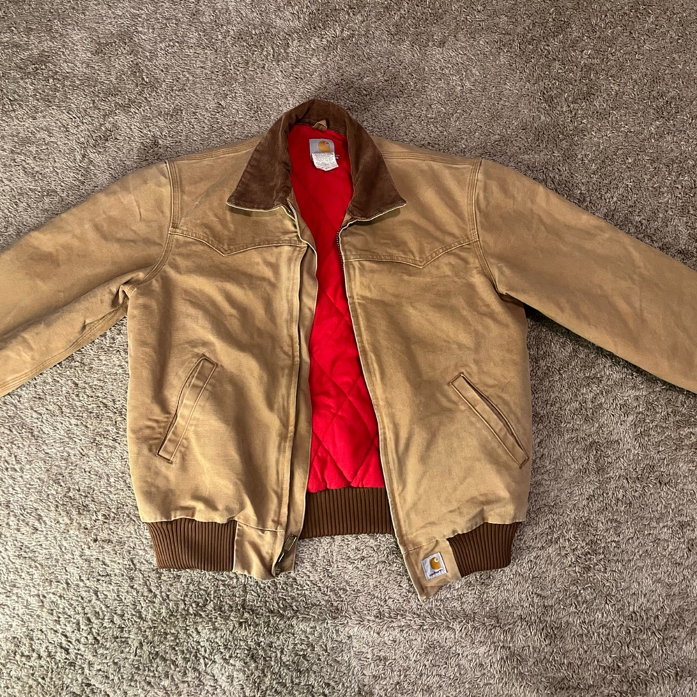 Santa Fe Carhartt Jacket W/ Red Lining